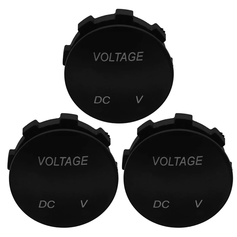 3X Voltage Meter Universal Voltmeter Digital Display Water Resistant LED Green Color For 12V-24V DC Car Motorcycle Truck
3X Voltage Meter Universal Voltmeter Digital Display Water Resistant LED Green Color For 12V-24V DC Car Motorcycle Truck