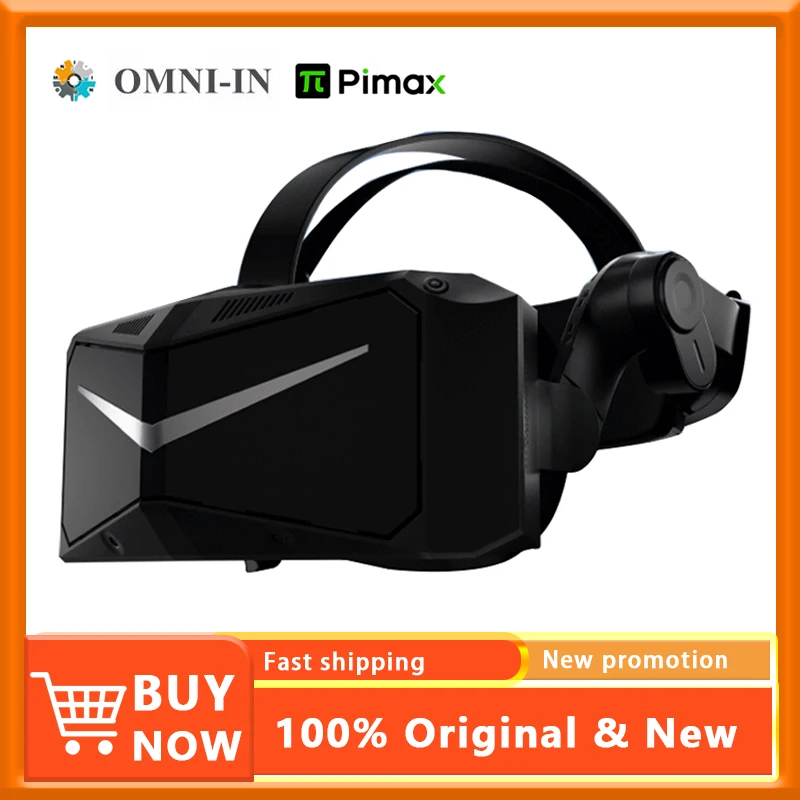 

Newest Pimax Crystal VR Headset 12K QLED Display All In One 6Dof Eyes Tracking Virtual Reality Metaverse And Steam VR Glasses