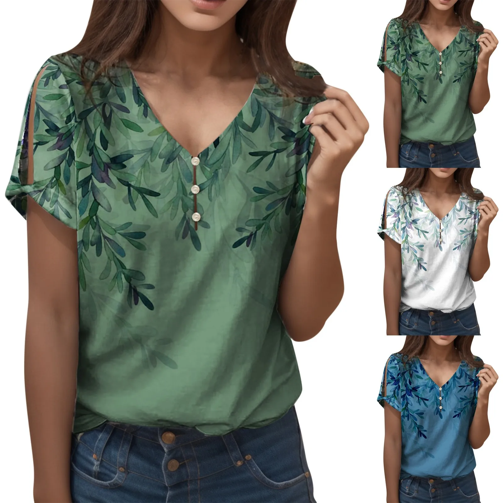 women summer casual hollow short sleeve v neck button short sleeve top shirts comfy women casual short sleeve tops for women
women summer casual hollow short sleeve v neck button short sleeve top shirts comfy women casual short sleeve tops for women