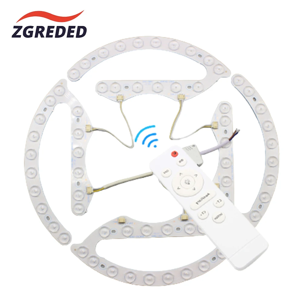 4pcs/lot Led Module For Ceiling Light 72W 96W Replacement Led Module 220V Dimmable Led Light Panel Board Round Module Lamps
4pcs/lot Led Module For Ceiling Light 72W 96W Replacement Led Module 220V Dimmable Led Light Panel Board Round Module Lamps