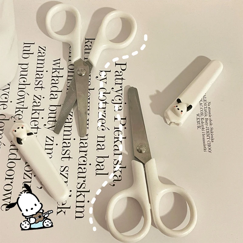 Sanrio Kuromi Hand Scissors My Melody Kawaii Cartoon Children DIY Folding Paper Cutter Artwork Knife Handbook Toys Girls Gifts
Sanrio Kuromi Hand Scissors My Melody Kawaii Cartoon Children DIY Folding Paper Cutter Artwork Knife Handbook Toys Girls Gifts