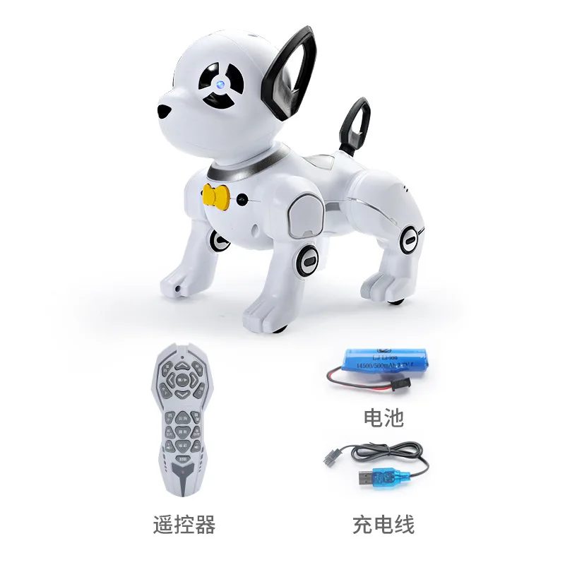 Robot Dog Intelligent Robot Electric Remote Control Stunt Singing Dancing Induction Children Interactive Early Education Toys
Robot Dog Intelligent Robot Electric Remote Control Stunt Singing Dancing Induction Children Interactive Early Education Toys