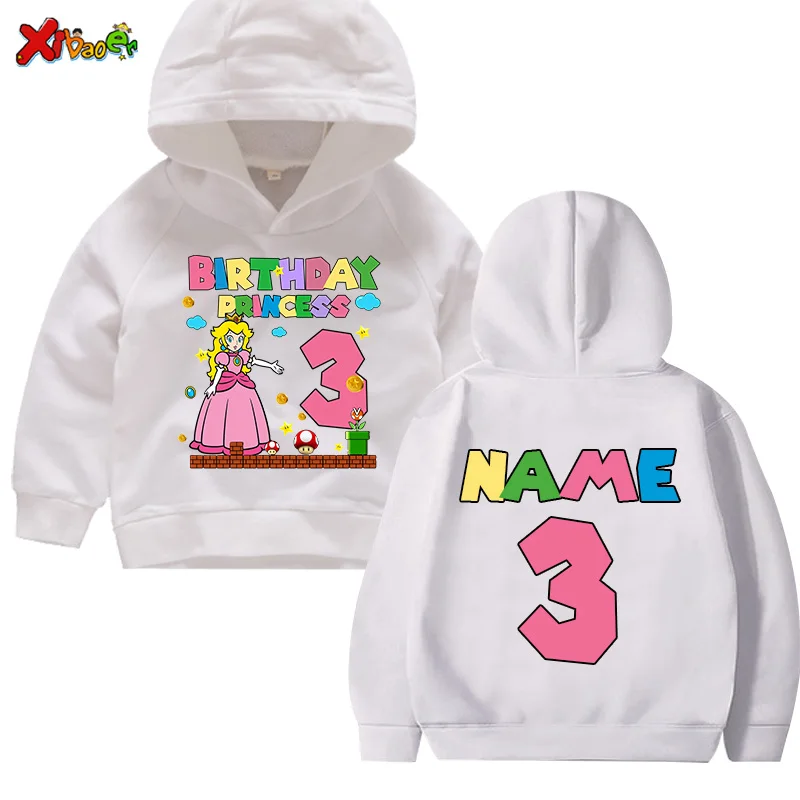 Princess Birthday Hoodies Girls Sweatshirt Kids Sweatshirts Clothes Pullover Toddler Baby Clothing 3 4 5 6 Years Old Girl Outfit
Princess Birthday Hoodies Girls Sweatshirt Kids Sweatshirts Clothes Pullover Toddler Baby Clothing 3 4 5 6 Years Old Girl Outfit