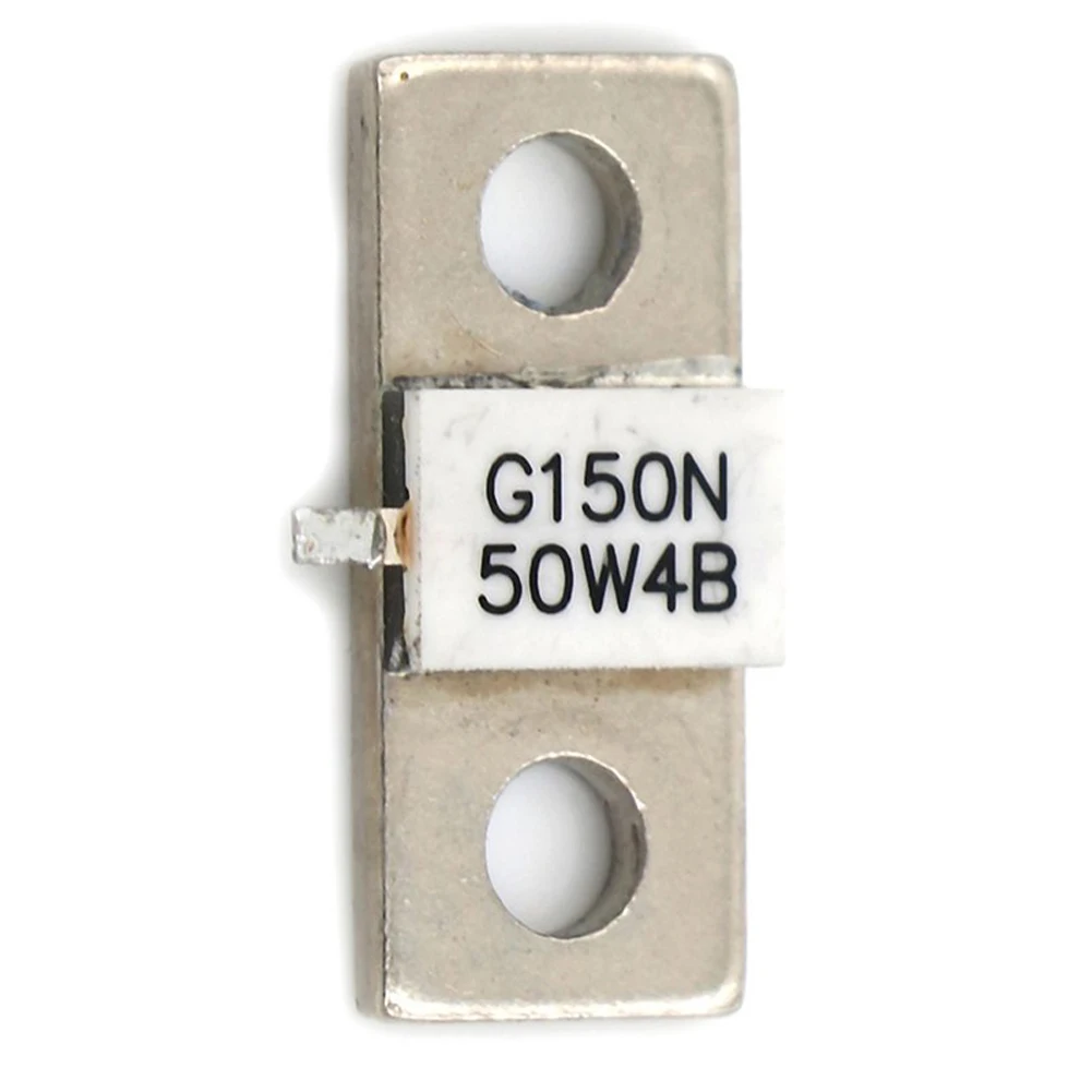 RFP 150W 50ohm resistor dummy load non Nichrome resistive accurate resistance value wide operating temperature
RFP 150W 50ohm resistor dummy load non Nichrome resistive accurate resistance value wide operating temperature