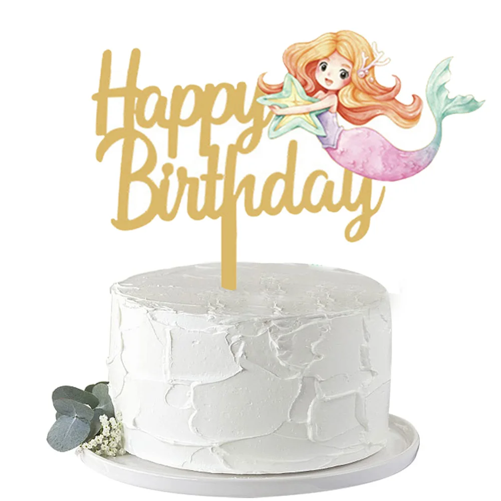 Mermaid Birthday Decorations Cake Topper Under The Sea Theme Party Supplies Turtle Shell Starfish Crab Ocean Kids Animals Props
Mermaid Birthday Decorations Cake Topper Under The Sea Theme Party Supplies Turtle Shell Starfish Crab Ocean Kids Animals Props