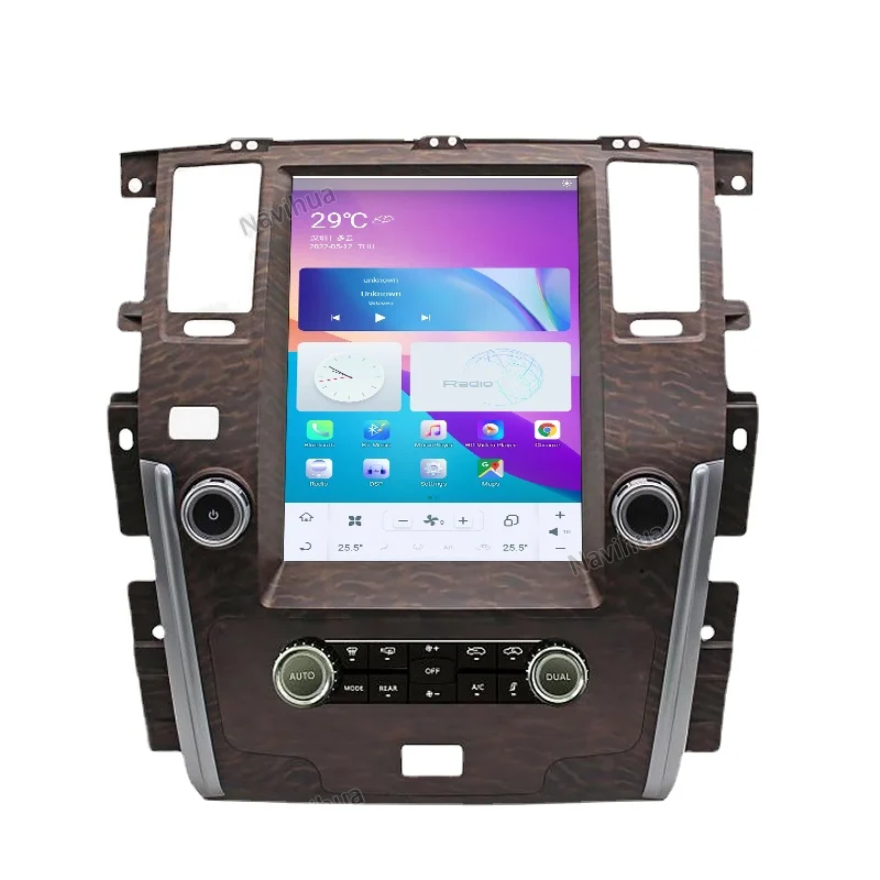 NaviHua вертикальный экран Android 11 автомобильный DVD-плеер GPS-навигация Мультимедиа для Tesla для NISSAN для патруля
NaviHua вертикальный экран Android 11 автомобильный DVD-плеер GPS-навигация Мультимедиа для Tesla для NISSAN для патруля