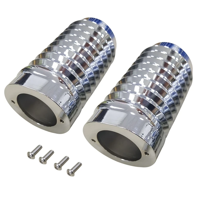 Chrome Retro Fork Boot Slider Covers For Tour Road Street Tri Glide FLHR Replacement Accessories
Chrome Retro Fork Boot Slider Covers For Tour Road Street Tri Glide FLHR Replacement Accessories