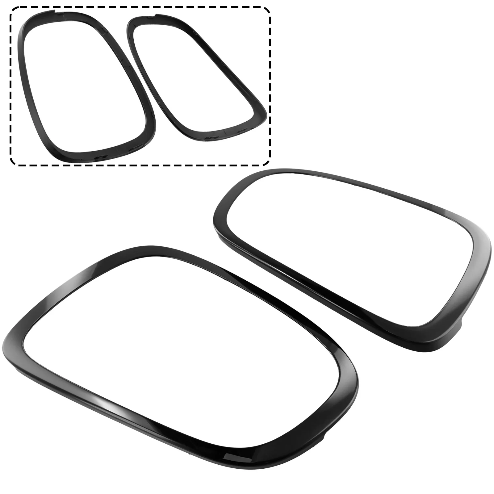 Tail Light Trim Rearlight Cover Trim Car Accessories 51712285496 ABS For BMW MINI F55 F56 F57 New High Quality
Tail Light Trim Rearlight Cover Trim Car Accessories 51712285496 ABS For BMW MINI F55 F56 F57 New High Quality