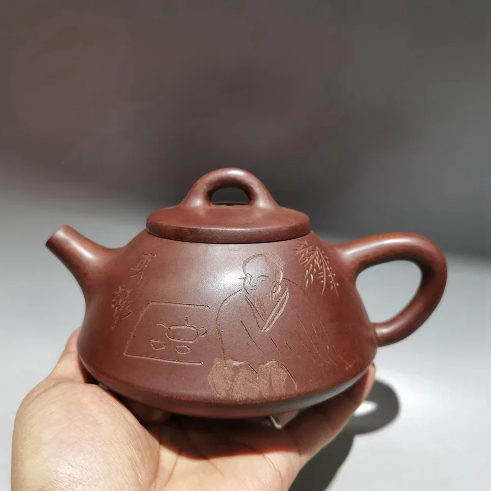 Китайский Глиняный Чайник Yixing Zisha, сменный каменный ковш, кастрюля Gu Jingzhou 320 мл
Китайский Глиняный Чайник Yixing Zisha, сменный каменный ковш, кастрюля Gu Jingzhou 320 мл