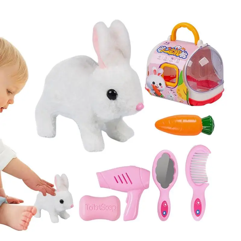 Smart Electric Plush Dog Rabbit Dog Plush Animal Toy With Comb Mirror Soap And Food Plush Animal Pet Toy For Kids Toddlers Girls
Smart Electric Plush Dog Rabbit Dog Plush Animal Toy With Comb Mirror Soap And Food Plush Animal Pet Toy For Kids Toddlers Girls