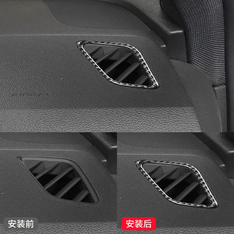 FOR Audi new A4L modification Instrument panel air outlet Decorative stickers Audi A4L Carbon fiber pattern Interior
FOR Audi new A4L modification Instrument panel air outlet Decorative stickers Audi A4L Carbon fiber pattern Interior
