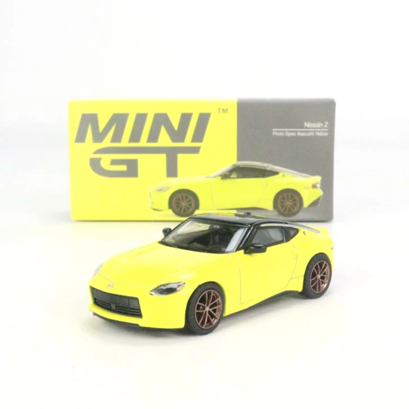 Мини GT 1:64 Nissan Z Proto Spec 2023 Ikazuchi желтая фотосессия LHD модель автомобиля
Мини GT 1:64 Nissan Z Proto Spec 2023 Ikazuchi желтая фотосессия LHD модель автомобиля
