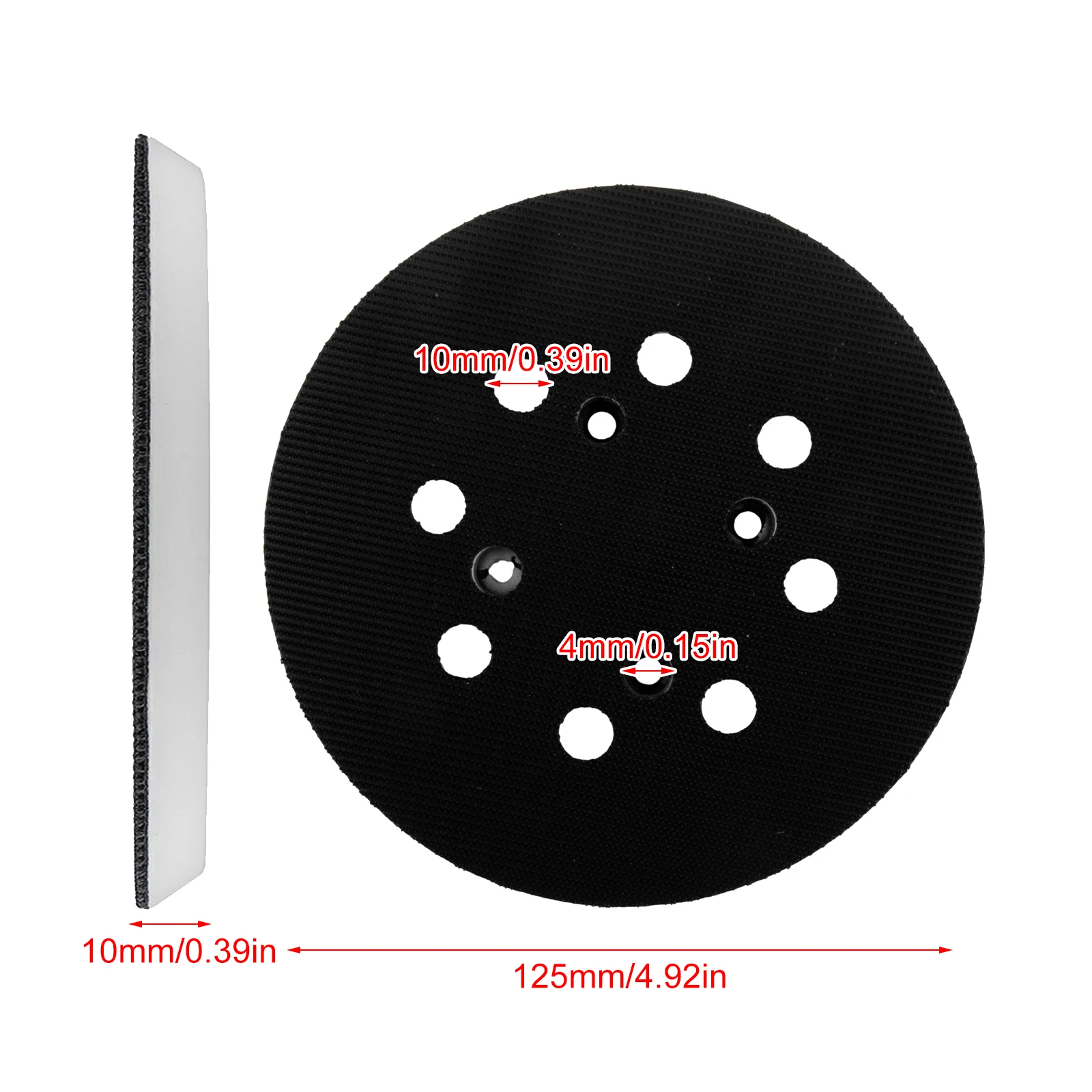 Backing Sanding Pad 125mm 2pcs 5 Inch Accessories Air Tool For Bosch Home Hook And Loop PEX 300 AE High Quality
Backing Sanding Pad 125mm 2pcs 5 Inch Accessories Air Tool For Bosch Home Hook And Loop PEX 300 AE High Quality