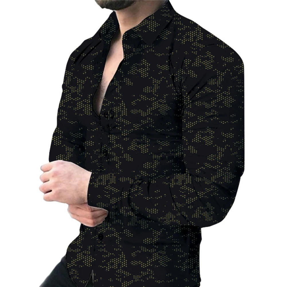 Men Casual Printed Long Sleeve Muscle Fitness Button Down Shirt Party T Dress Up Shirts
Men Casual Printed Long Sleeve Muscle Fitness Button Down Shirt Party T Dress Up Shirts