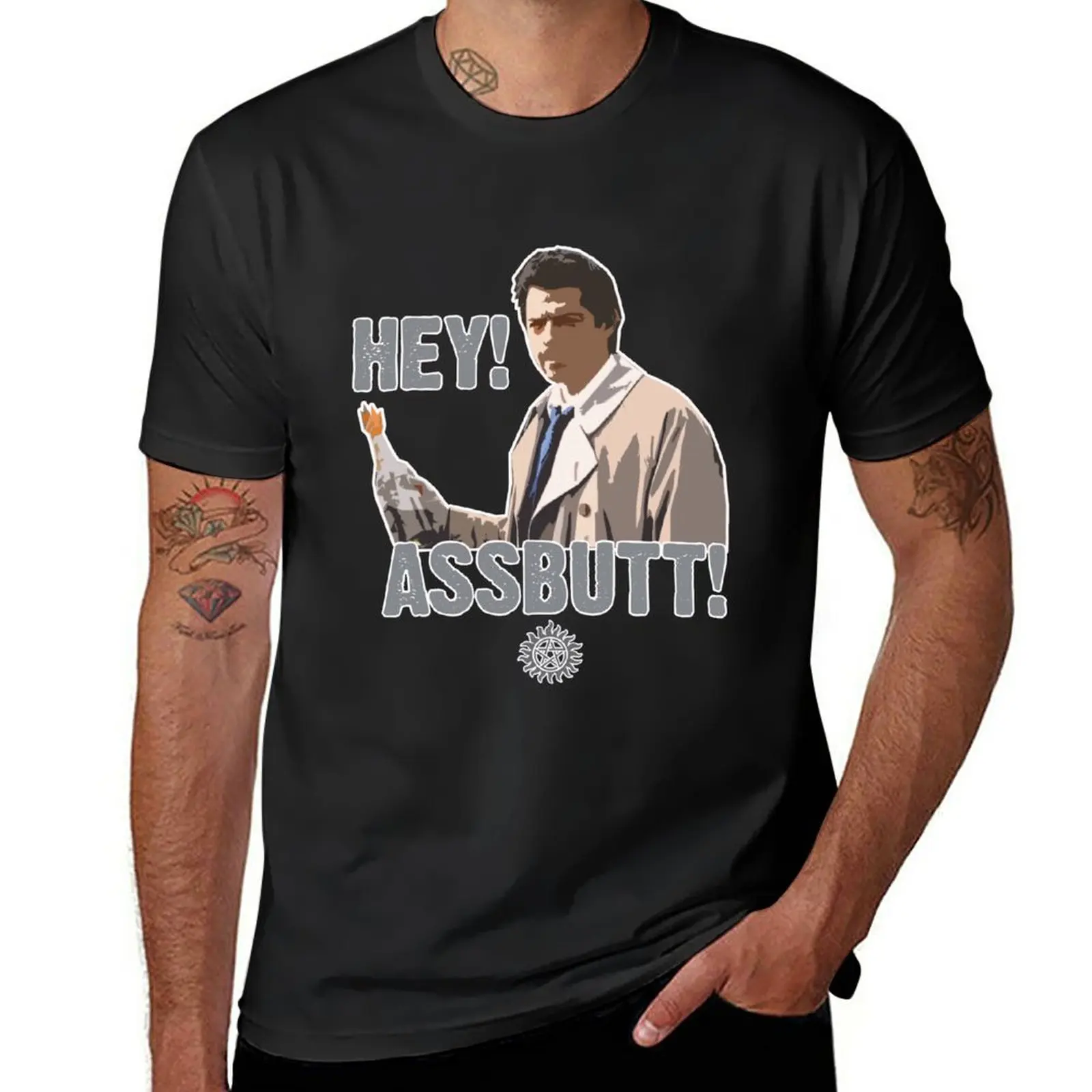 New Hey! Assbutt! T-Shirt Oversized t-shirt shirts graphic tees sweat shirt funny t shirts slim fit t shirts for men
New Hey! Assbutt! T-Shirt Oversized t-shirt shirts graphic tees sweat shirt funny t shirts slim fit t shirts for men