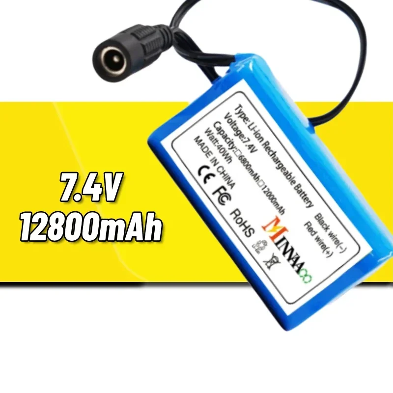 2023 Upgrade 7.4V 12800mAh Battery For T188 T888 2011-5 V007 C18 H18 So on Remote Control RC Fishing Bait Boat Parts
2023 Upgrade 7.4V 12800mAh Battery For T188 T888 2011-5 V007 C18 H18 So on Remote Control RC Fishing Bait Boat Parts
