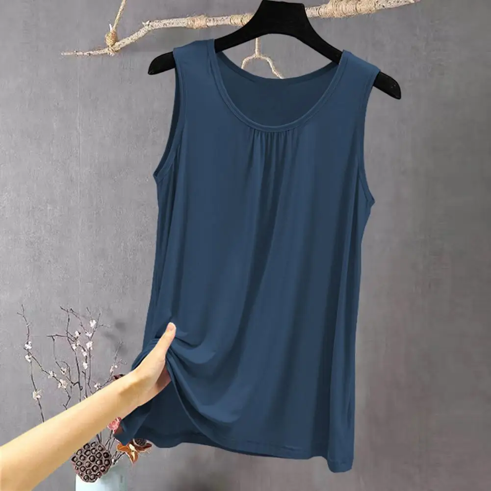 Comfortable Lady Camisole Solid Color Soft Casual Shirts Blouses Tank Top Breathable Tank Top Outdoor
Comfortable Lady Camisole Solid Color Soft Casual Shirts Blouses Tank Top Breathable Tank Top Outdoor