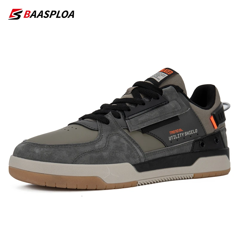 Baasploa New Leather Men's Running Shoes Comfortable Men's Walking Sneakers Lightweight Waterproof Non-Slip Men's Sneakers
Baasploa New Leather Men's Running Shoes Comfortable Men's Walking Sneakers Lightweight Waterproof Non-Slip Men's Sneakers