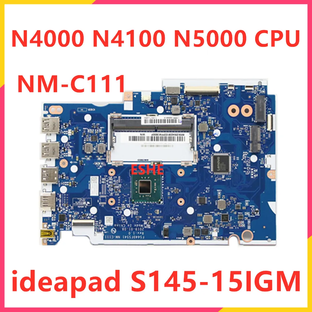 Материнская плата для ноутбука Lenovo ideapad S145-15IGM S145-14IGM с процессором N4100 N5000 5B20S42285 5B20V82991
Материнская плата для ноутбука Lenovo ideapad S145-15IGM S145-14IGM с процессором N4100 N5000 5B20S42285 5B20V82991