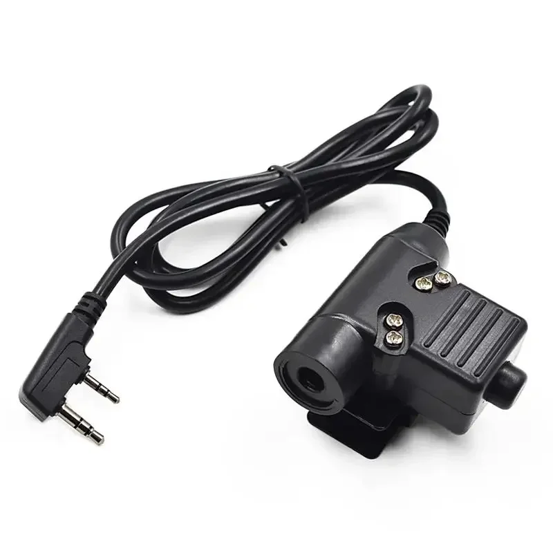 Тактический кабель U94 PTT, разъем для гарнитуры, адаптер для Kenwood Baofeng UV-5R Plus UV-5RE BF-888S H777 Walkie Talkie Ham Radio
Тактический кабель U94 PTT, разъем для гарнитуры, адаптер для Kenwood Baofeng UV-5R Plus UV-5RE BF-888S H777 Walkie Talkie Ham Radio