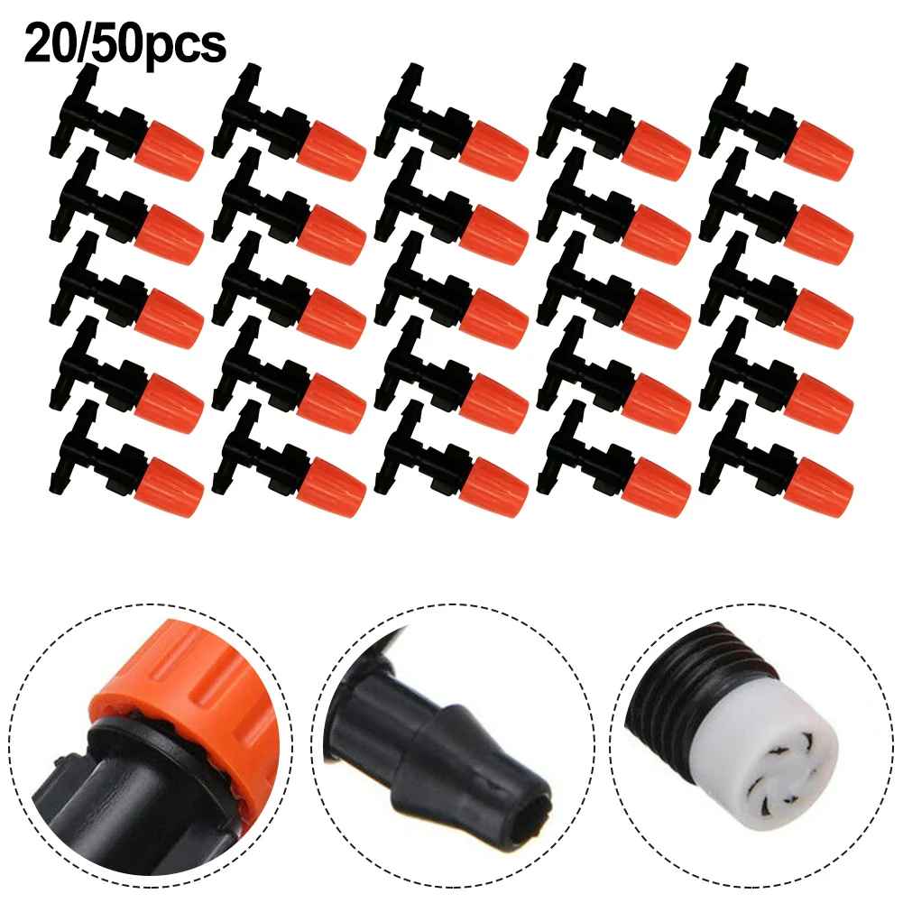50pcs Garden Irrigation Nozzle Micro Drip Adjustable Irrigation System Watering Sprinklers Emitter Dripper Watering Spray Nozzle
50pcs Garden Irrigation Nozzle Micro Drip Adjustable Irrigation System Watering Sprinklers Emitter Dripper Watering Spray Nozzle