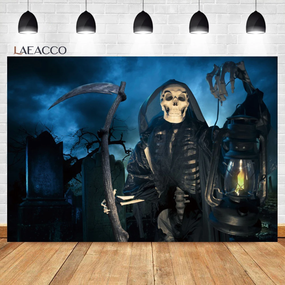 Laeacco Halloween Photo Background Horror Night Dead Skeletons Ghost Cemetary Adults Kids Birthday Portrait Photography Backdrop
Laeacco Halloween Photo Background Horror Night Dead Skeletons Ghost Cemetary Adults Kids Birthday Portrait Photography Backdrop