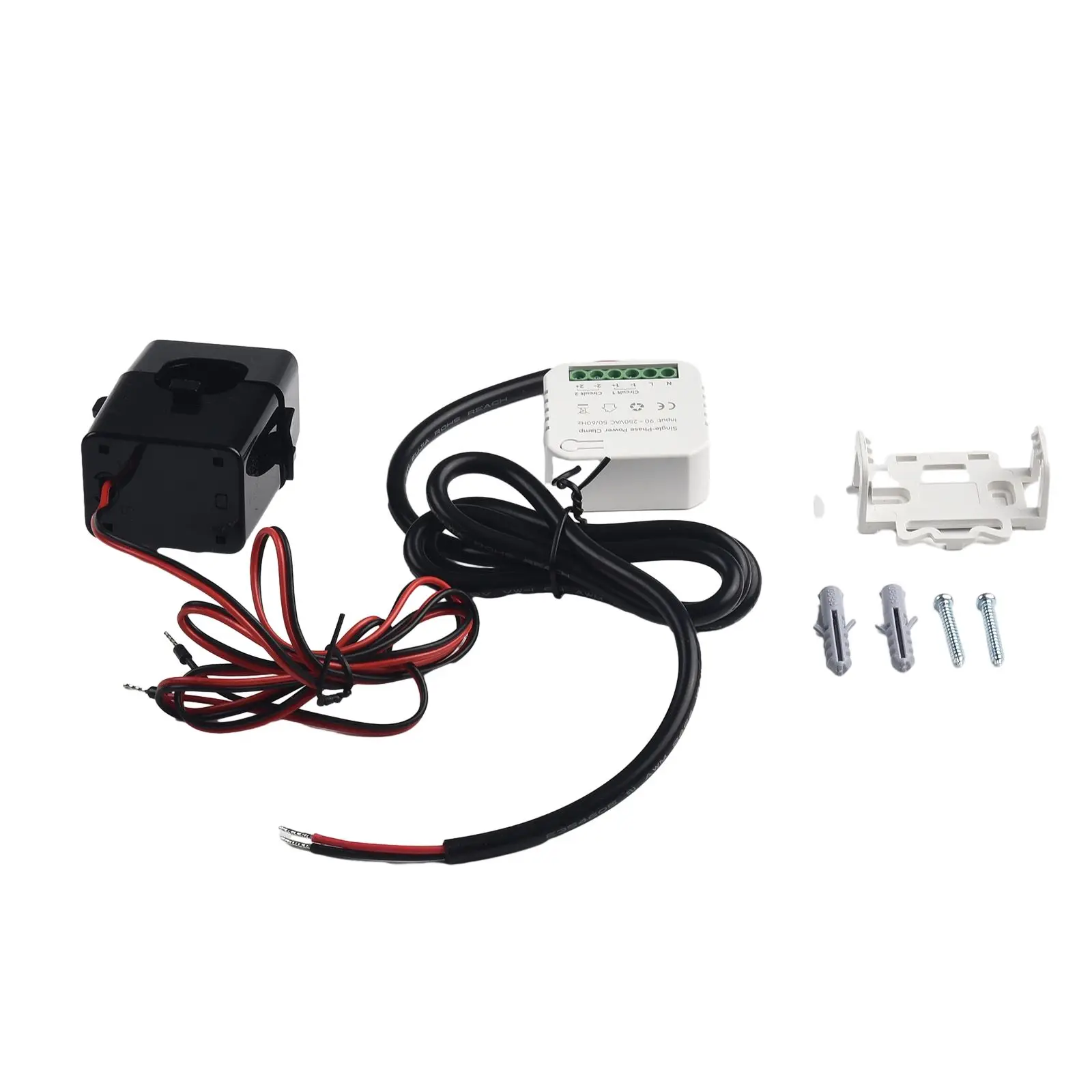 With Current Transformer Clamp Kwh Power Monitor WIFI Energy Meter -20℃~+55℃ 1m Clamp 2.4GHz 200A 51.5x46x23mm
With Current Transformer Clamp Kwh Power Monitor WIFI Energy Meter -20℃~+55℃ 1m Clamp 2.4GHz 200A 51.5x46x23mm