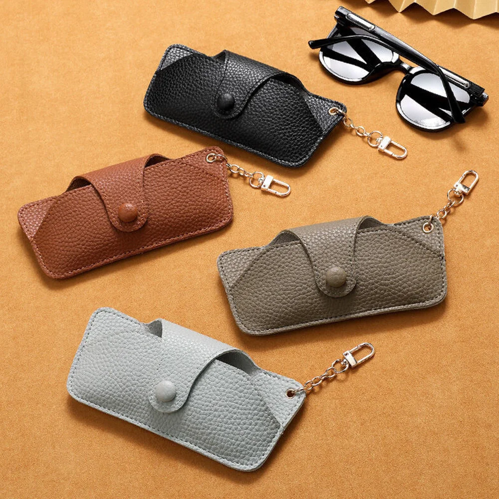 Glasses Case Women Leather Soft Glasses Bag Button Hasp Portable Sunglasses Box Travel Eyeglasses Case Sunglasses Box
Glasses Case Women Leather Soft Glasses Bag Button Hasp Portable Sunglasses Box Travel Eyeglasses Case Sunglasses Box