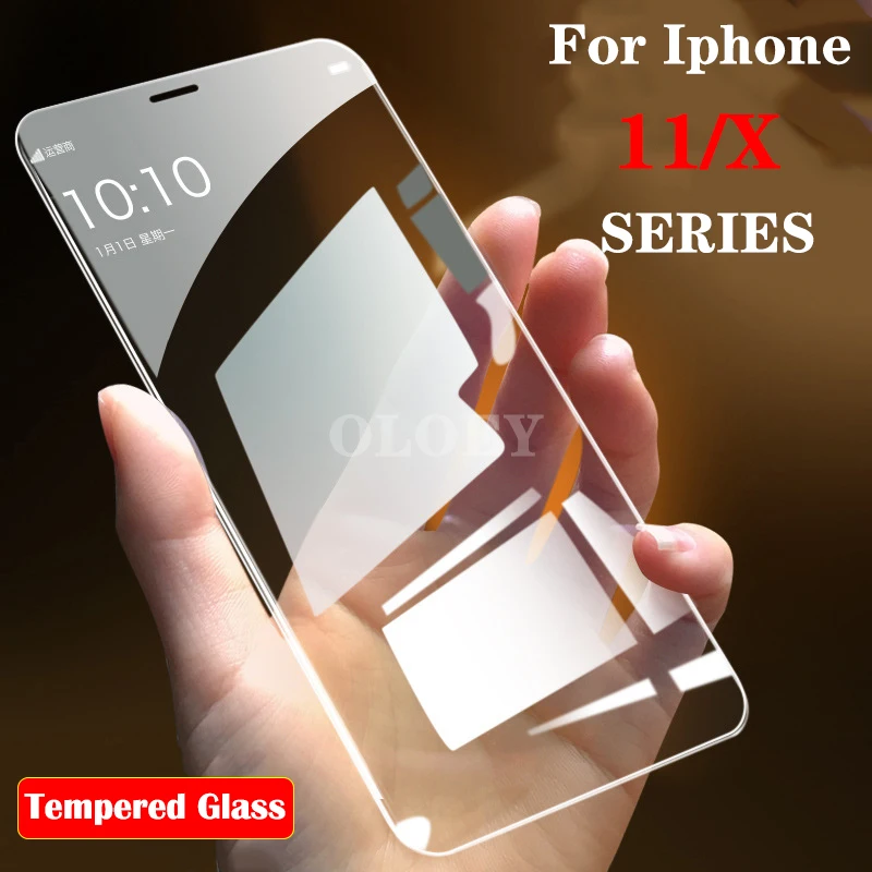 

protective glass on the iphone11 shell x xr xs max screen protector tempered glass for iphone 11pro 11 promax cellphones film hd