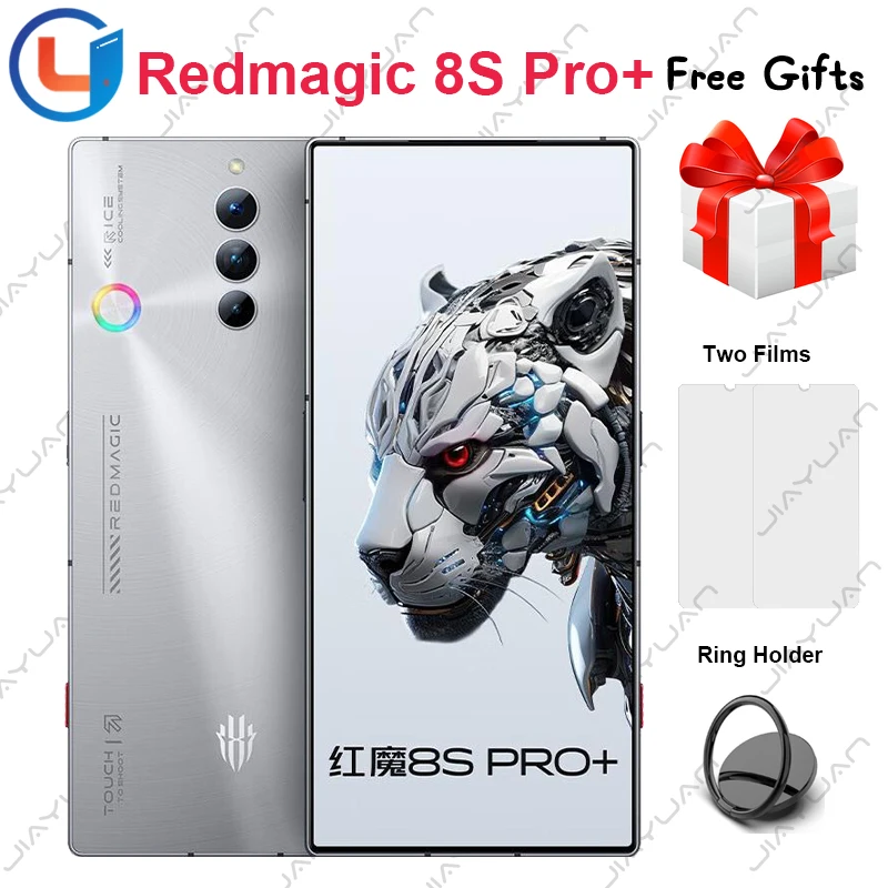 

Original Nubia Redmagic 8S Pro+ Plus 5G 6.8 Inches 120Hz AMOLED Snapdragon 8+ Gen 2 Battery 5000mAh 165W Gaming Smartphone