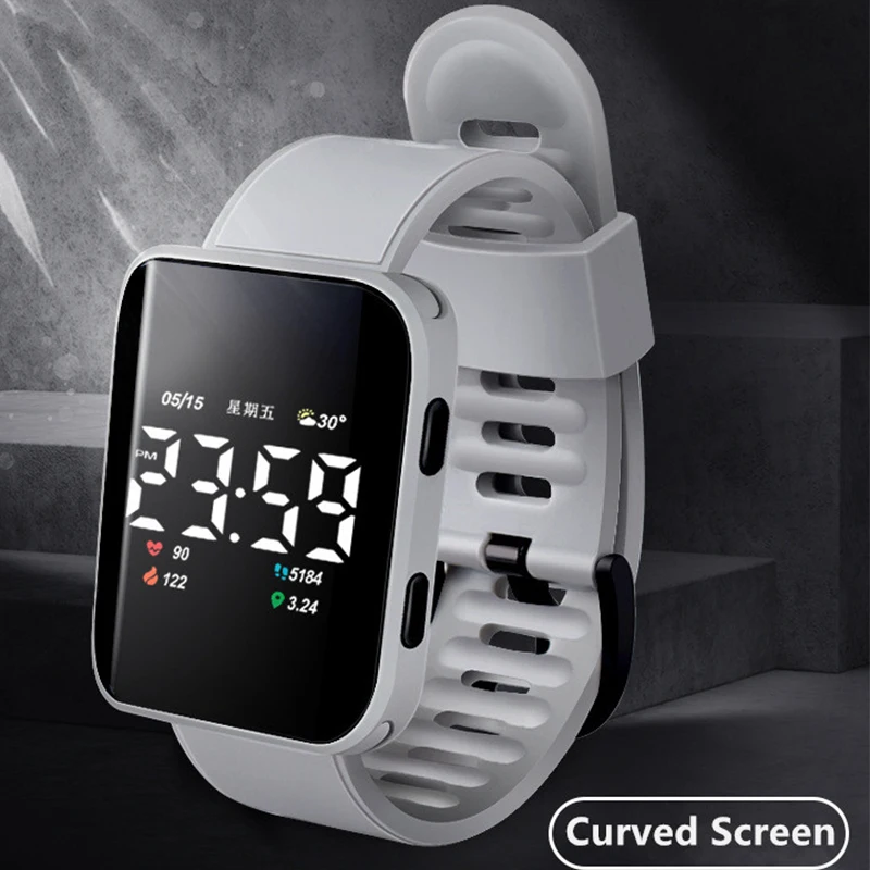 Men Electronic Watch Waterproof Sport Children Watches Led Digital Watch Student Girl Boy Wristwatch Durable Clock montre femme
Men Electronic Watch Waterproof Sport Children Watches Led Digital Watch Student Girl Boy Wristwatch Durable Clock montre femme