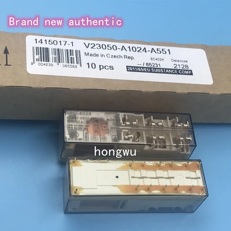 100% Original New 1PCS/ SR6C4024 V23050-A1024-A551 DC24V relay 8A 14pins 5A1B 
100% Original New 1PCS/ SR6C4024 V23050-A1024-A551 DC24V relay 8A 14pins 5A1B