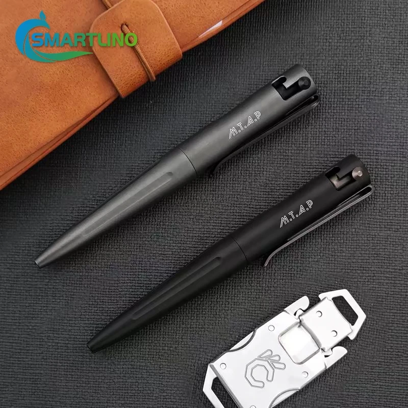 

High Quality Bolt Action Tactical Pen Signature Ballpoint Pen Self Defense EDC Writing Tools for Outdoor Traveling Office Gift