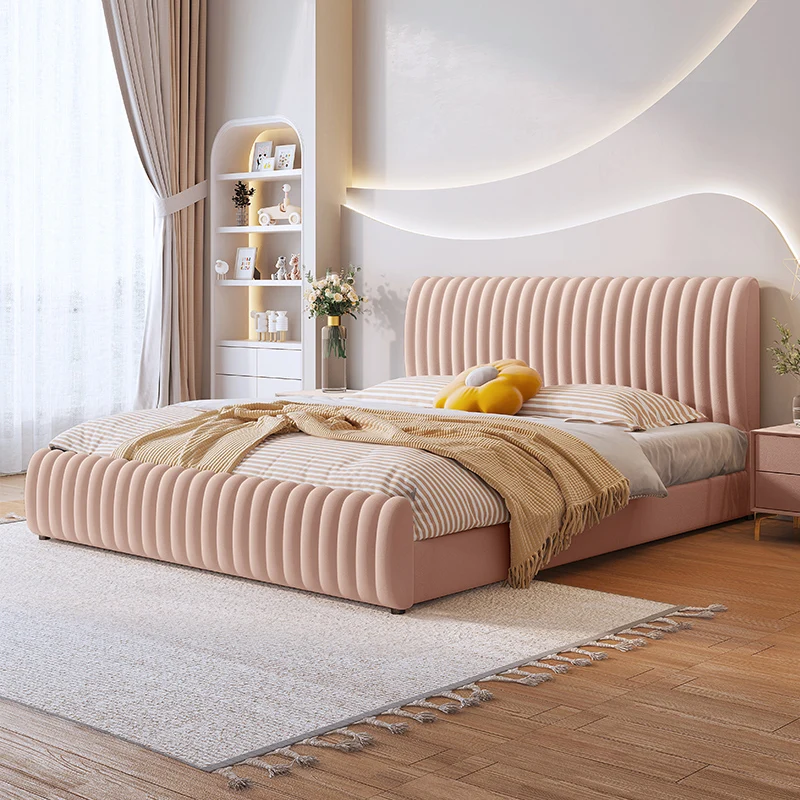 Queen Size Marriage Bed Minimalist Aesthetic Modern Lounge Bed Storage Luxury Lit Princesse Enfant Fille Hotel Furniture
Queen Size Marriage Bed Minimalist Aesthetic Modern Lounge Bed Storage Luxury Lit Princesse Enfant Fille Hotel Furniture