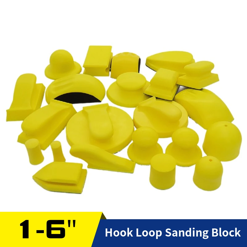 PU Hand Sanding Block Backing Plate for Hook and Loop Sanding Discs Holder Wood Furniture Restoration Home Arts Car DIY Tools
PU Hand Sanding Block Backing Plate for Hook and Loop Sanding Discs Holder Wood Furniture Restoration Home Arts Car DIY Tools