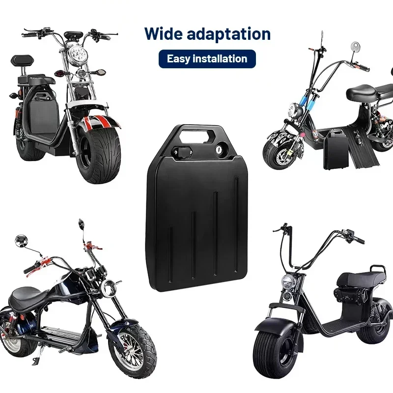 Citycoco Electric Scooter Battery 60V 20Ah-100Ah for 250W~1500W Motorcycle/bicycle Waterproof LithiumBattery + 67.2V Charger
Citycoco Electric Scooter Battery 60V 20Ah-100Ah for 250W~1500W Motorcycle/bicycle Waterproof LithiumBattery + 67.2V Charger