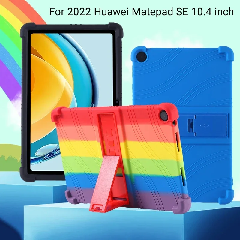 Soft Silicon Case for HUAWEI MatePad SE 10.4 Inch AGS5-L09 AGS5-W09 Shockproof Stand Cover MatePadSE 10.4" Protective Casing
Soft Silicon Case for HUAWEI MatePad SE 10.4 Inch AGS5-L09 AGS5-W09 Shockproof Stand Cover MatePadSE 10.4" Protective Casing