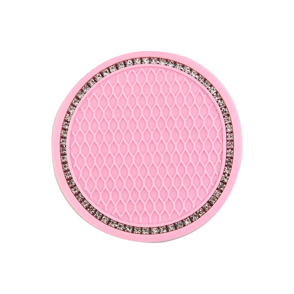 Durable High Quality Practical Vehicle Cup Holder Mat Interior Coasters Rhinestones Universal 2pcs Set 7cm Dia
Durable High Quality Practical Vehicle Cup Holder Mat Interior Coasters Rhinestones Universal 2pcs Set 7cm Dia