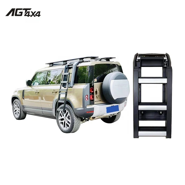 

AGT4X4 Auto Accessories Telescopic Side Ladder For Land Rover Defender 2020