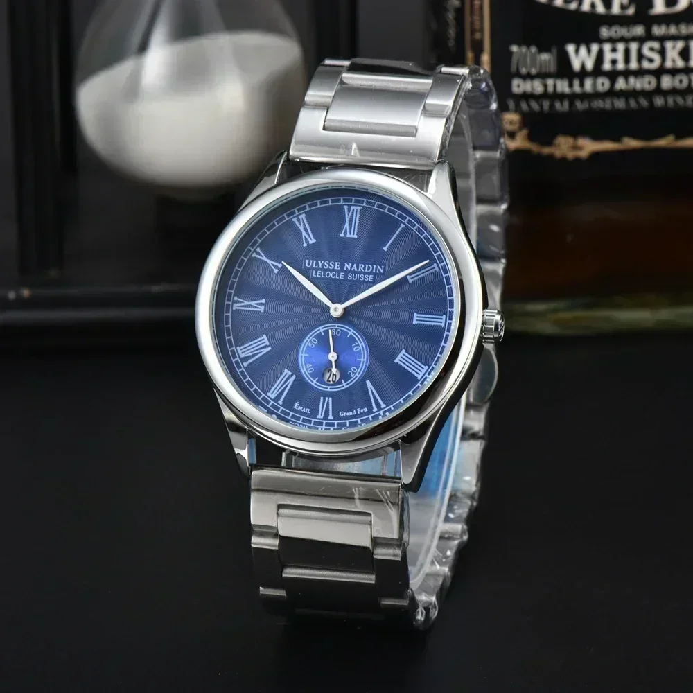 

Luxury Wathc Strap Delicate AAA Hand Dial Reproduction Fashion Casual Green Black Good Quality Mens Quartz Watch