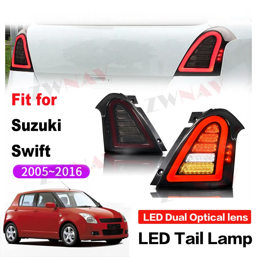 Автомобильная задняя фонарь для SUZUKI swiфт 2005 2006 2007 2008 2009 2010-2011, светодиодные задние фонари, модификация сигнала поворота в сборе
Автомобильная задняя фонарь для SUZUKI swiфт 2005 2006 2007 2008 2009 2010-2011, светодиодные задние фонари, модификация сигнала поворота в сборе