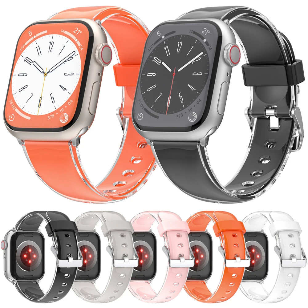 Силиконовый спортивный ремешок для Apple Watch Ultra 8 49 мм, резиновый мягкий браслет для iWatch 8 7 6 SE 5 3 41 мм 45 мм 44/40 мм
Силиконовый спортивный ремешок для Apple Watch Ultra 8 49 мм, резиновый мягкий браслет для iWatch 8 7 6 SE 5 3 41 мм 45 мм 44/40 мм