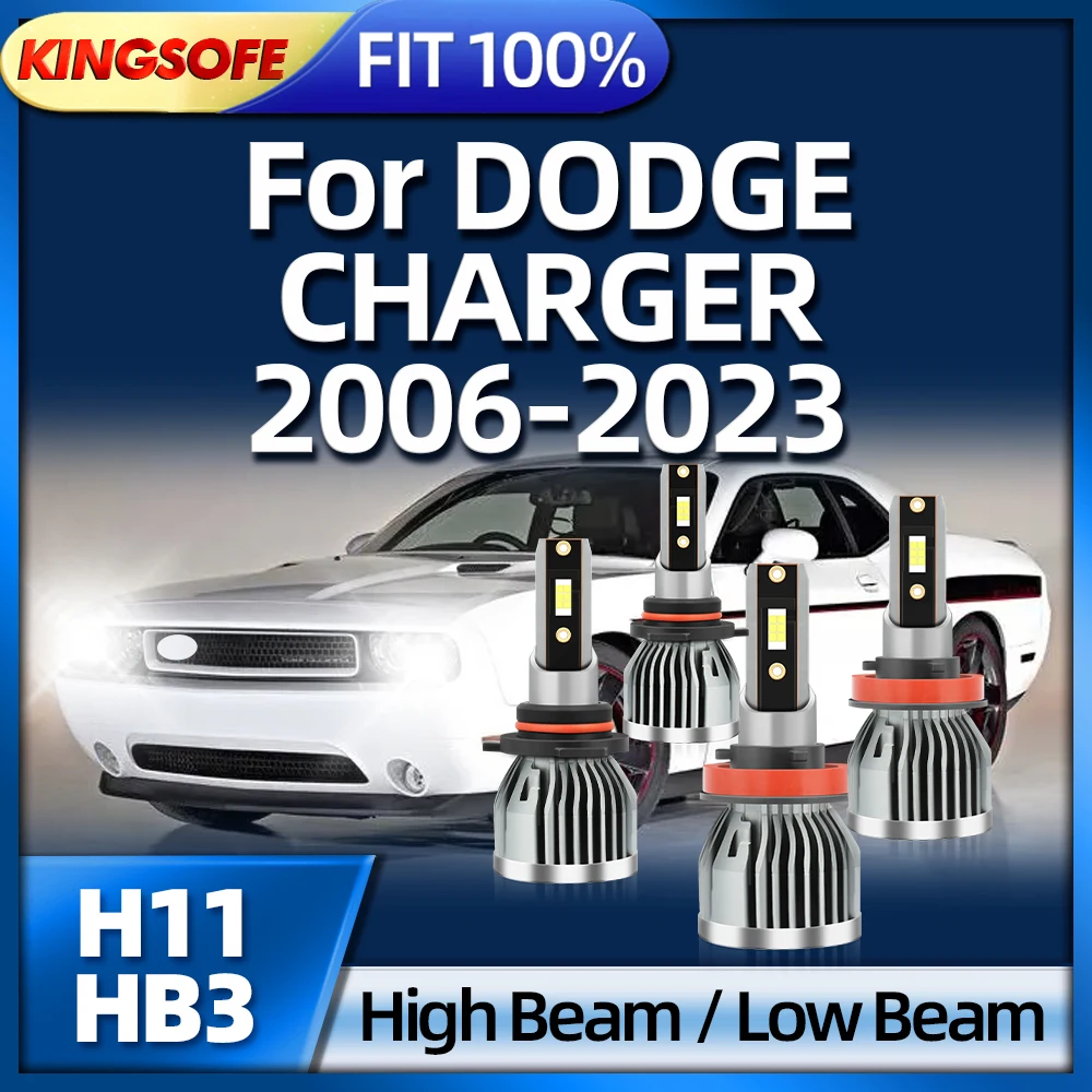 KINGSOFE 30000LM H11 LED Bulb HB3 Lights For DODGE CHARGER 2006 2007 2008 2009 2010 2011 2012 2013 2014 2015 2016 2017 2018-2023
KINGSOFE 30000LM H11 LED Bulb HB3 Lights For DODGE CHARGER 2006 2007 2008 2009 2010 2011 2012 2013 2014 2015 2016 2017 2018-2023
