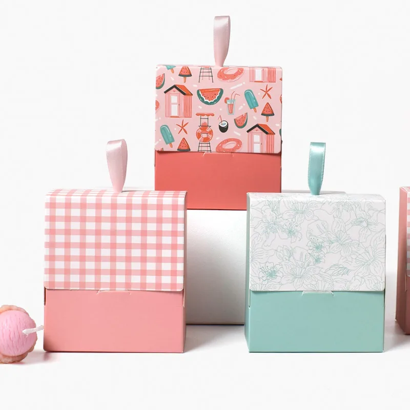 30pcs Wedding Party Supplies Pink Chequer Flower Box Kraft Paper Candy Creative Gift Packing Boxes With Ribbon
30pcs Wedding Party Supplies Pink Chequer Flower Box Kraft Paper Candy Creative Gift Packing Boxes With Ribbon