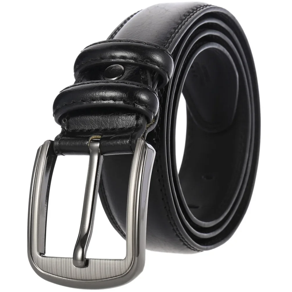 

Belt For Men New Men Belt Men's Casual Genuine Cow Leather Belt 3.8cm Male Waistband Jeans Pants Pin Buckle Belts 110-125cm