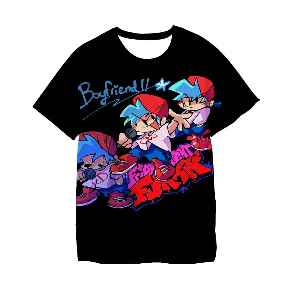 Friday Night Funkin 3D Kids T-shirt Streetwear Toddler Girl Hip Hop Tops Tee Fashion Baby Boys Funny Summer Short Sleeve Clothes
Friday Night Funkin 3D Kids T-shirt Streetwear Toddler Girl Hip Hop Tops Tee Fashion Baby Boys Funny Summer Short Sleeve Clothes