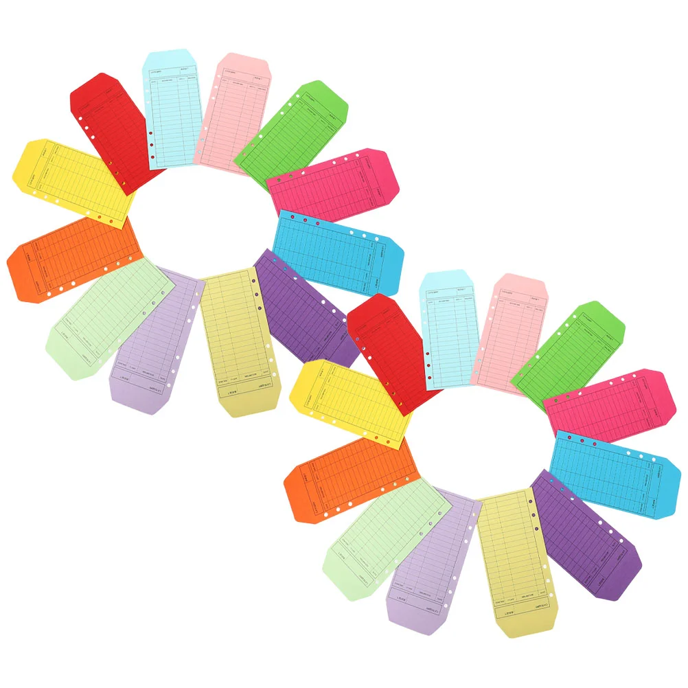 24 Pcs Colorful Kraft Paper Envelope Account Book Money Envelopes for Cash Saving
24 Pcs Colorful Kraft Paper Envelope Account Book Money Envelopes for Cash Saving
