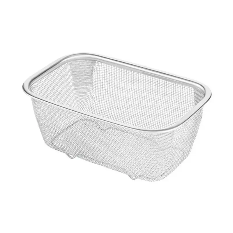 Rectangle Colander Stainless Steel Fine Mesh Oil Strainer Basket French Fries Holder Fried Food Table Serving Strain Drain Rinse
Rectangle Colander Stainless Steel Fine Mesh Oil Strainer Basket French Fries Holder Fried Food Table Serving Strain Drain Rinse