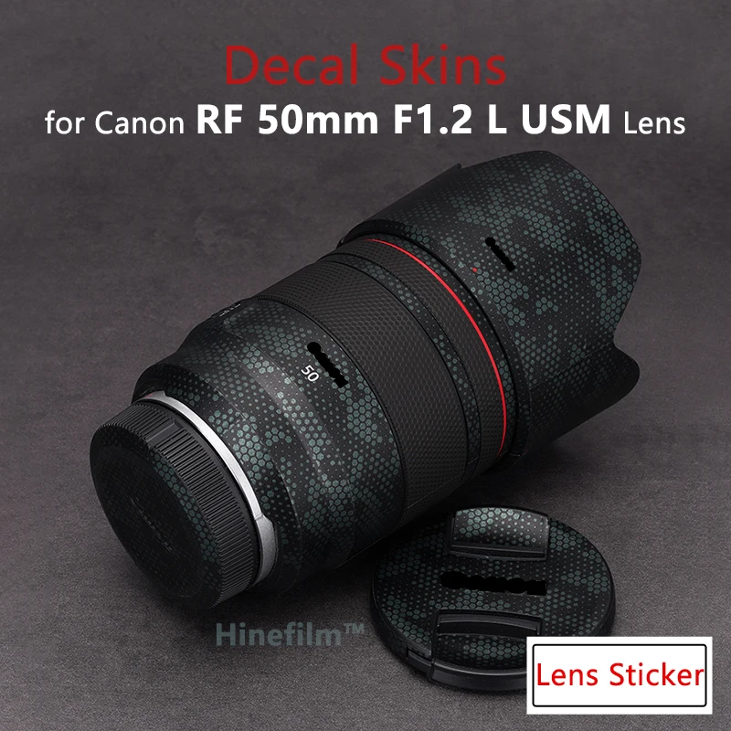 RF50 F1.2 Lens Premium Decal Skin for Canon RF50mm F1.2 L USM Lens Protector Anti-scratch Cover Film Wrap Sticker
RF50 F1.2 Lens Premium Decal Skin for Canon RF50mm F1.2 L USM Lens Protector Anti-scratch Cover Film Wrap Sticker