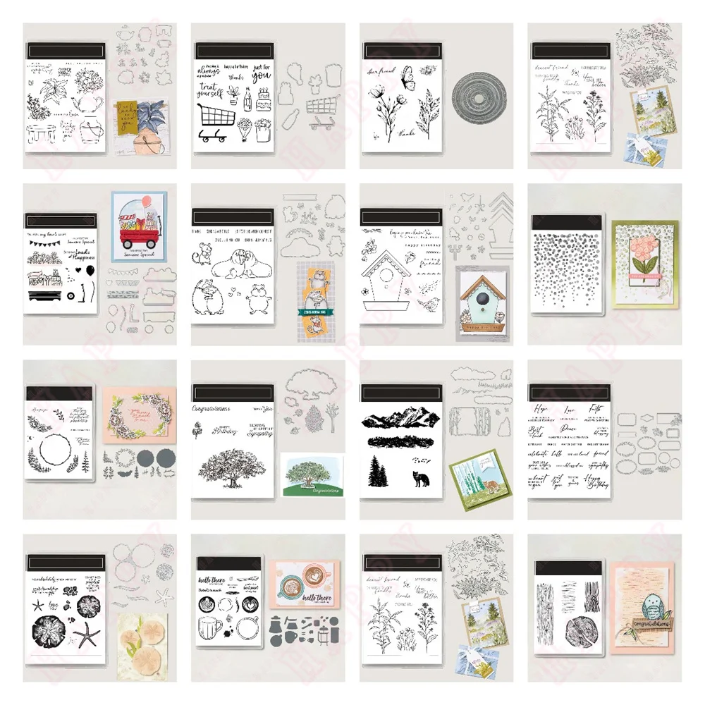 Leaf Collection and Tree Metal Cutting Dies Clear Stamps Making Scrapbooking Greeting Card Seaside Wishes Flowers in the Grove
Leaf Collection and Tree Metal Cutting Dies Clear Stamps Making Scrapbooking Greeting Card Seaside Wishes Flowers in the Grove